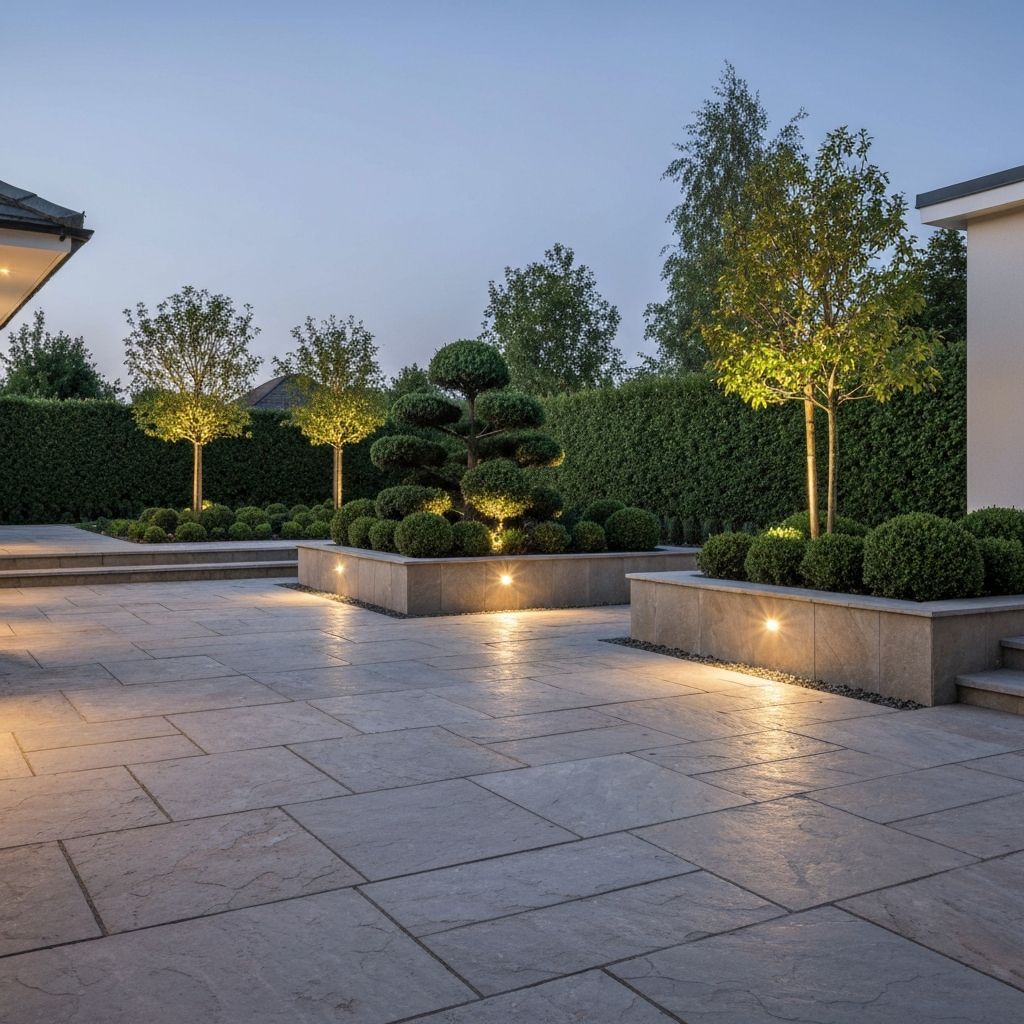 Belgravia Gardens - Hard Landscaping project by De Builder & Landscape