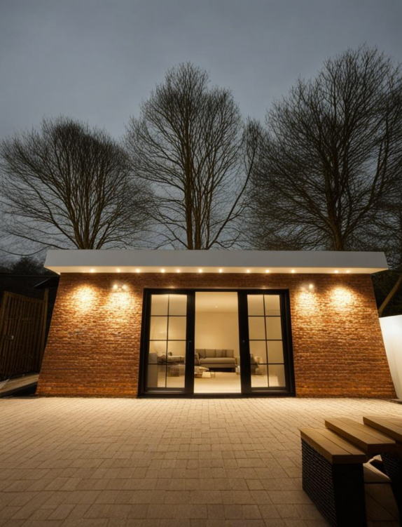 Brick Garden Room - Garden Rooms project by De Builder & Landscapes